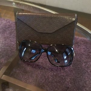 Gucci sunglasses and case
